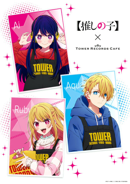 [Oshi no Ko] x TOWER RECORDS CAFE Big Acrylic Stand Ruby