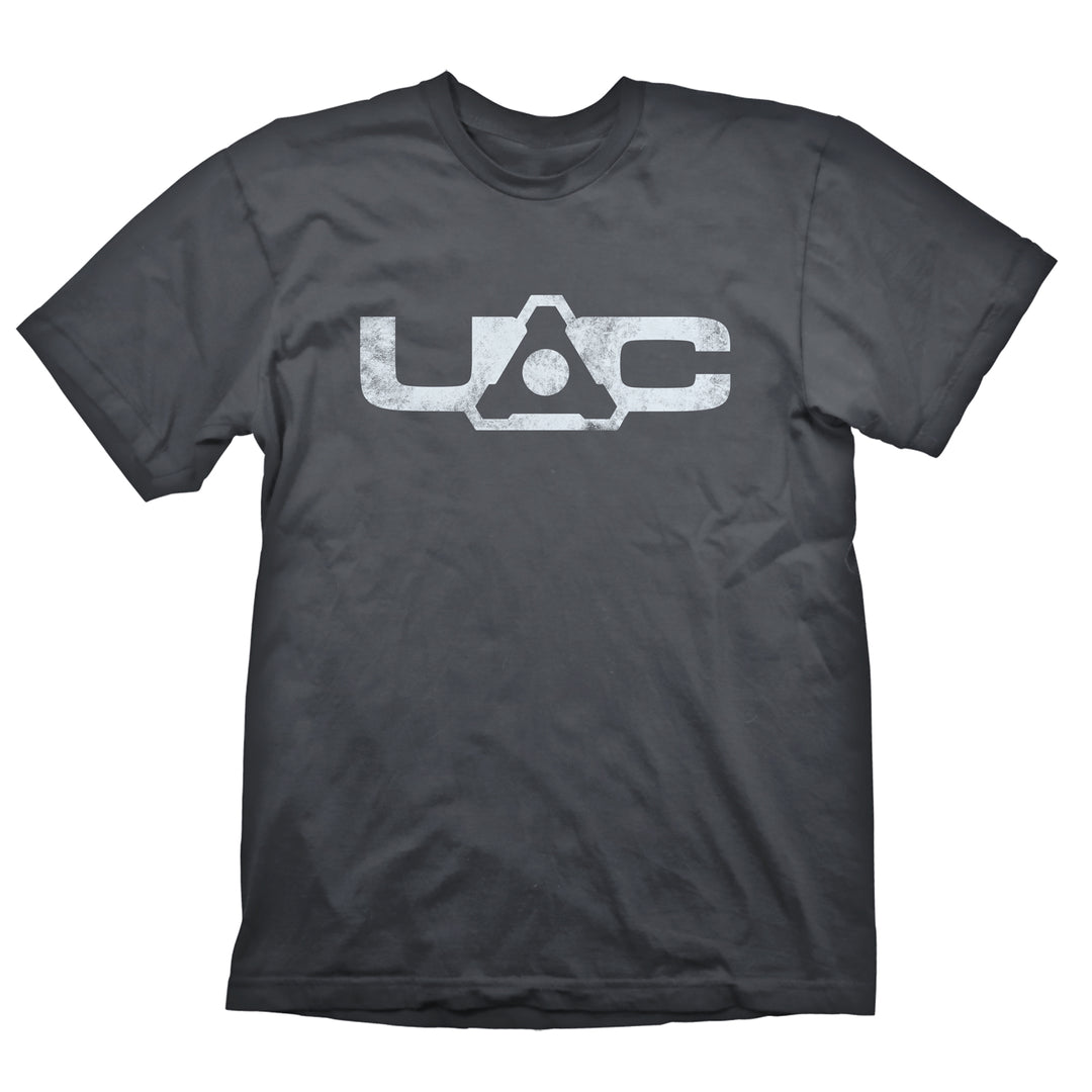 DOOM Eternal "UAC Logo" (Grey) T-Shirt