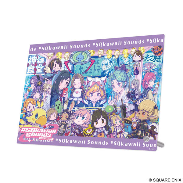 #SQkawaii Sounds FINAL FANTASY Acrylic Panel