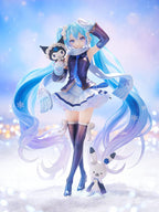 Hatsune Miku Snow Miku x Kuromi 1/7 Scale Figure