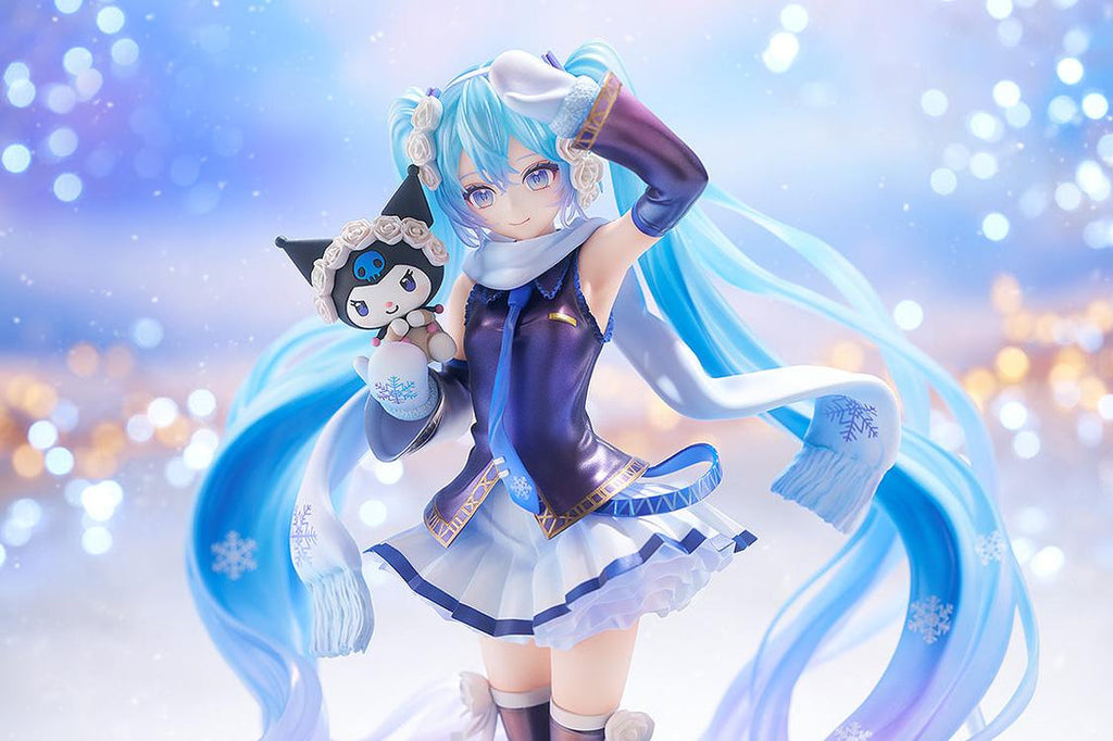 Hatsune Miku Snow Miku x Kuromi 1/7 Scale Figure