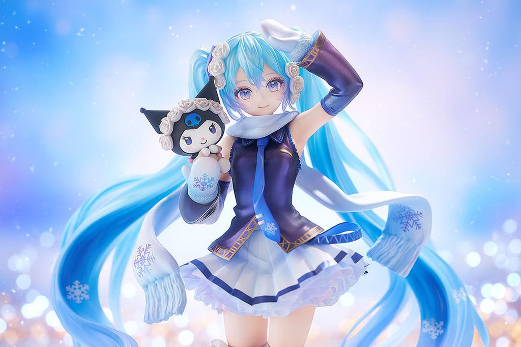 Hatsune Miku Snow Miku x Kuromi 1/7 Scale Figure