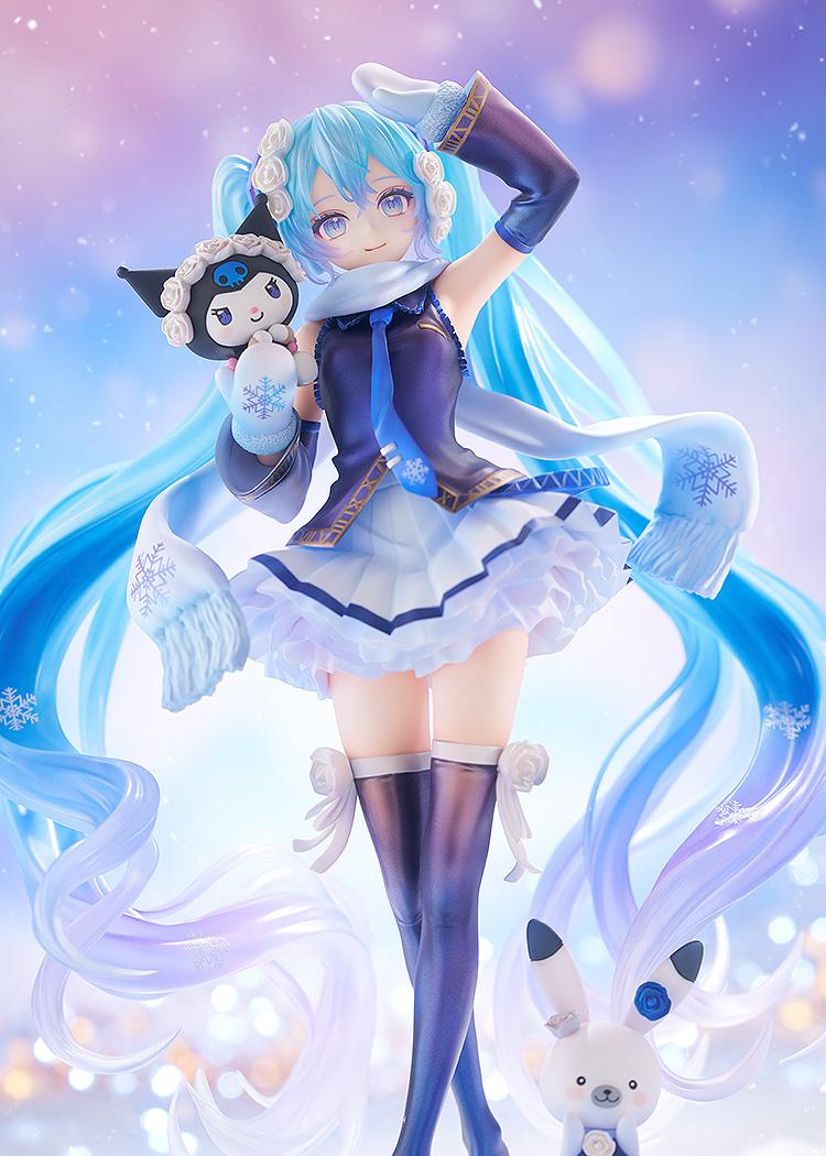 Hatsune Miku Snow Miku x Kuromi 1/7 Scale Figure