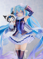 Hatsune Miku Snow Miku x Kuromi 1/7 Scale Figure