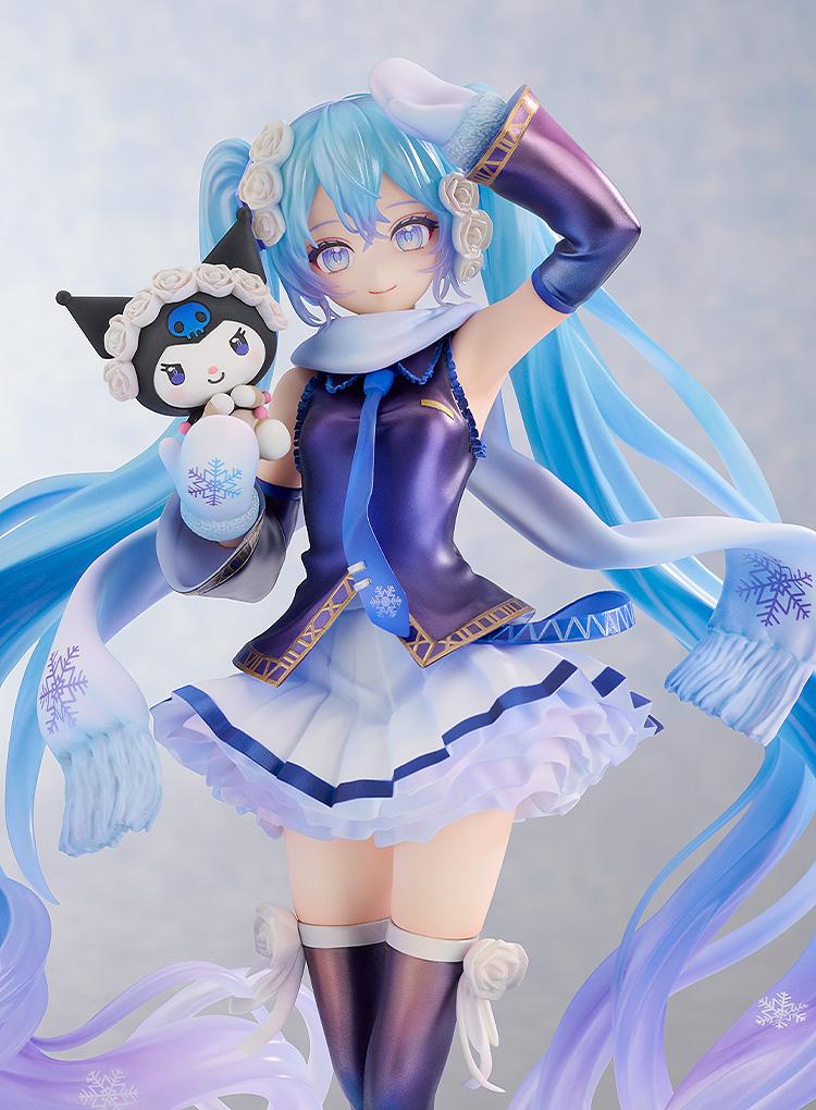 Hatsune Miku Snow Miku x Kuromi 1/7 Scale Figure