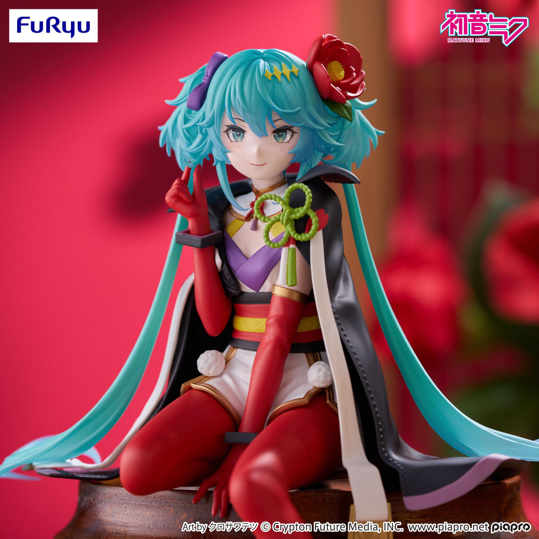 Hatsune Miku: Flower Fairy Camellia Ver. Noodle Stopper Figure