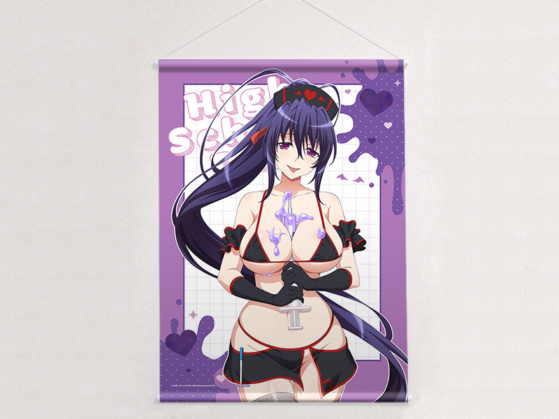 High School DxD HERO Original B2 Tapestry (Akeno Himejima/Black Nurse)