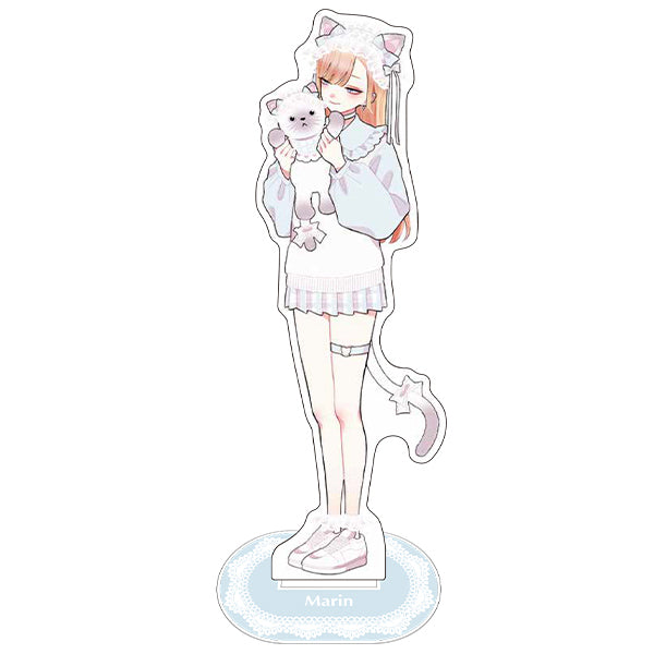 My Dress-Up Darling Big Acrylic Stand Kitagawa Marin (Blue Kitty)