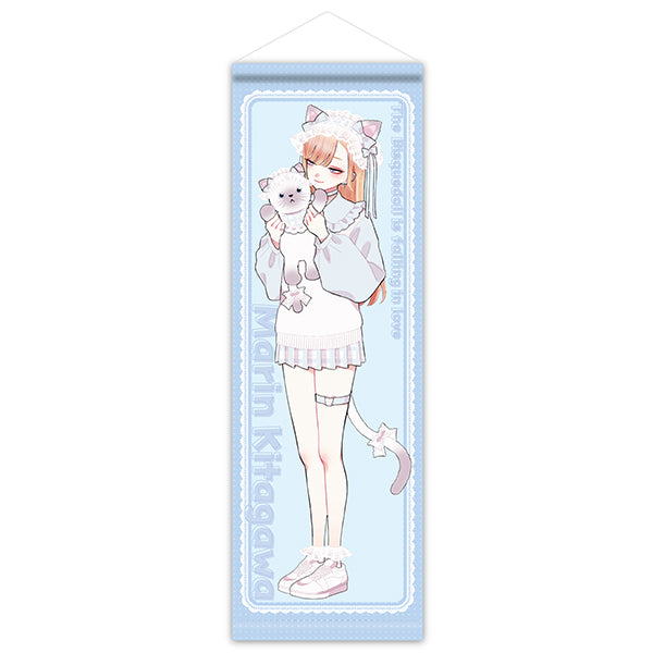 My Dress-Up Darling B2 Half Tapestry (Blue Kitty)
