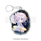 "Fate/Grand Order x Konica Minolta Planetarium" Mini Character Glitter Acrylic Keychain (8 types)