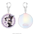 My Dress-Up Darling x Sanrio Characters Aurora Acrylic Keychain Kuroe Shizuku x Kuromi