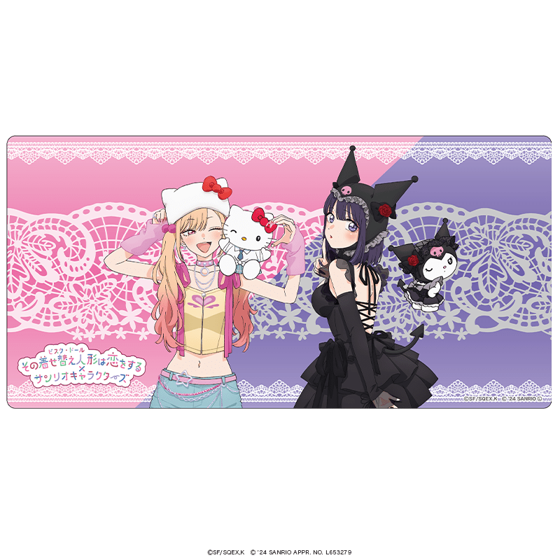 TV anime "My Dress-Up Darling" x Sanrio Characters Desk Mat