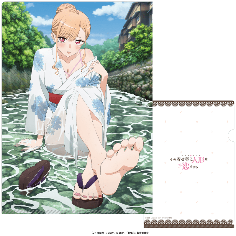 TV anime "My Dress-Up Darling" Clear File Yukata ver.
