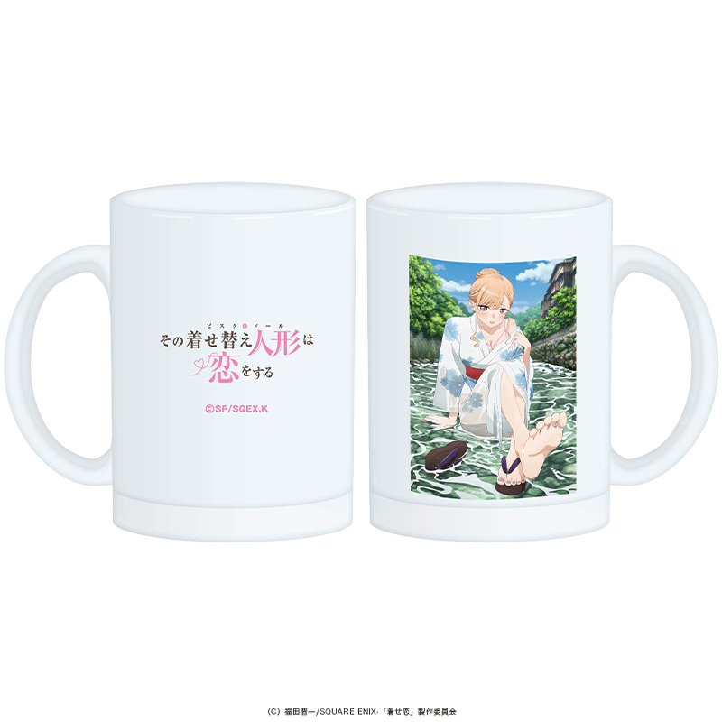 TV anime "My Dress-Up Darling" Frosted Glass Mug Yukata ver.