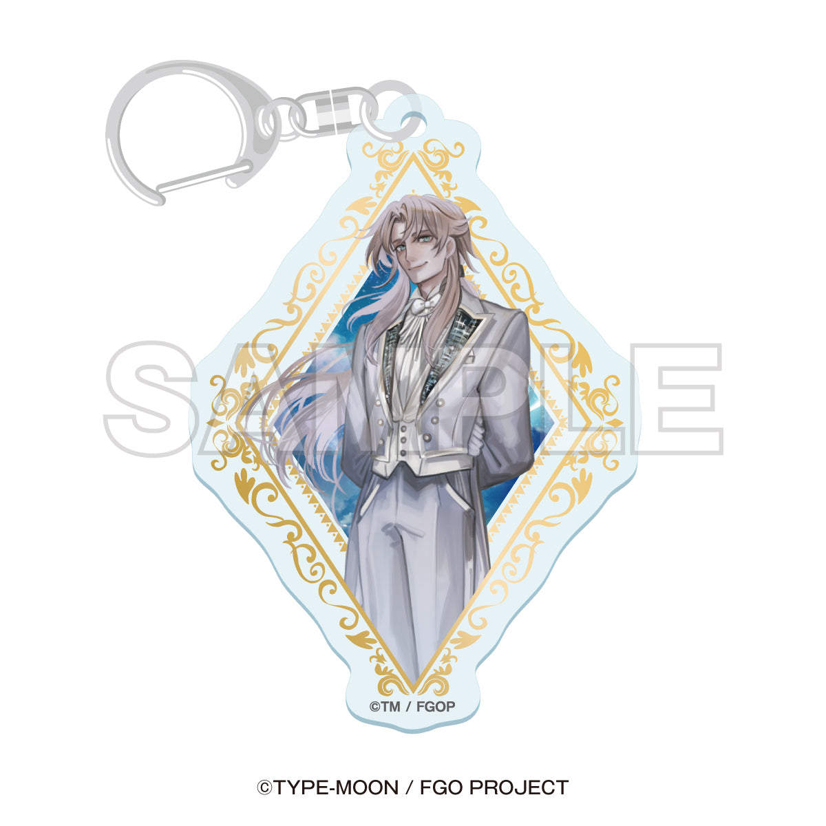 "Fate/Grand Order x Konica Minolta Planetarium" Life-Size Glitter Acrylic Keychain (5 types)