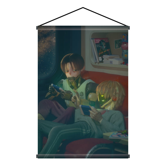 Milky Subway: The Galactic Limited Express Tapestry (with Bromide) A