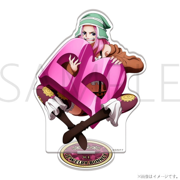 ONE PIECE HBD Initial Acrylic Stand Jewelry Bonney