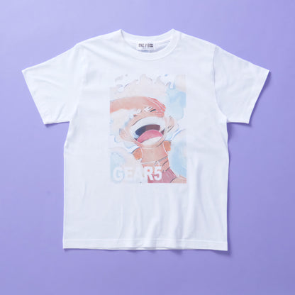 ONE PIECE GEAR 5 Graphic T-Shirt WHITE L