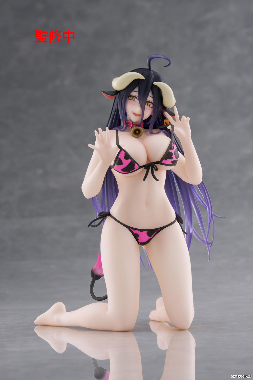 Overlord Desktop Cute Albedo (Cow-Print Swimsuit Ver.) Figure Renewal