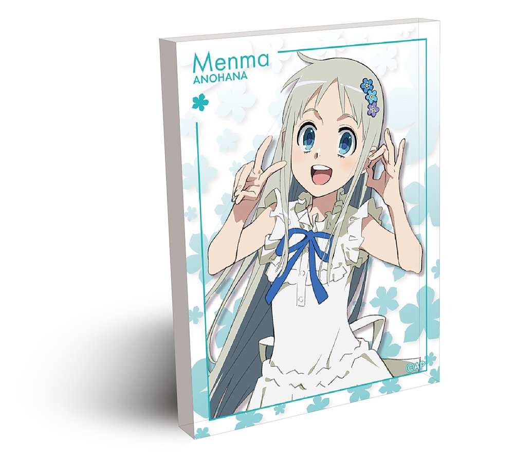 Anohana: The Flower We Saw That Day Mini Acrylic Block Noitamina 20th ver. (2 types)