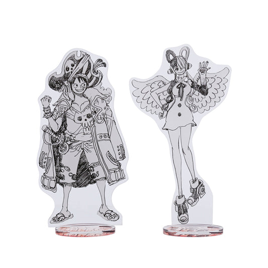ONE PIECE FILM RED Acrylic Stand Set Luffy & UTA A