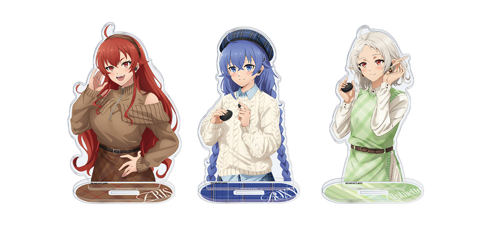 Mushoku Tensei III: Jobless Reincarnation Newly Drawn Illustration Acrylic Stand (3 variations)