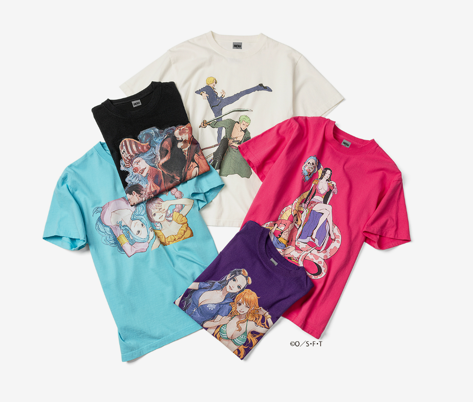 ONE PIECE x ZOZOTOWN T-SHIRT Nami & Robin