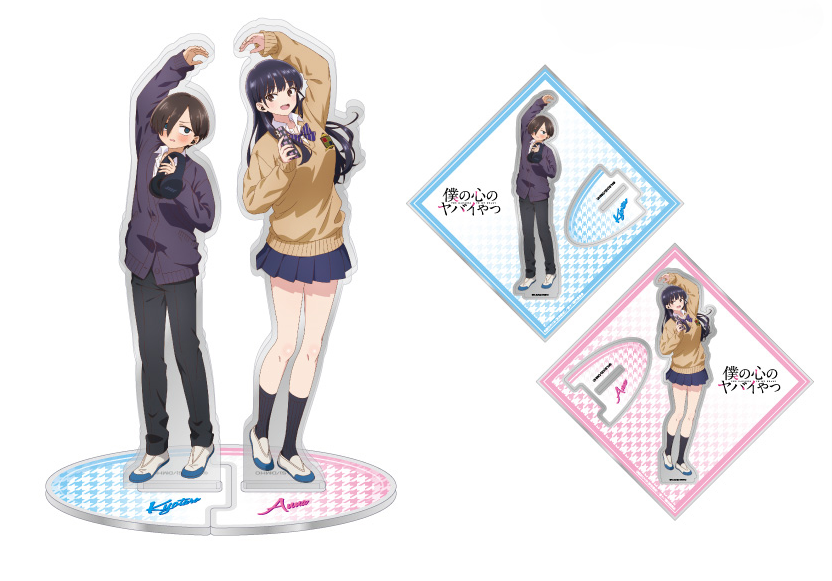 The Dangers in My Heart Original Illustration Acrylic Stand (2 types)