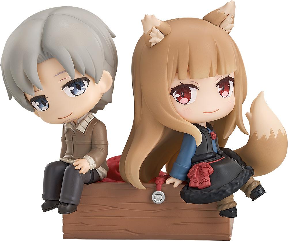 Spice and Wolf: Merchant Meets the Wise Wolf - Mini Memory Lawrence & Holo Figures