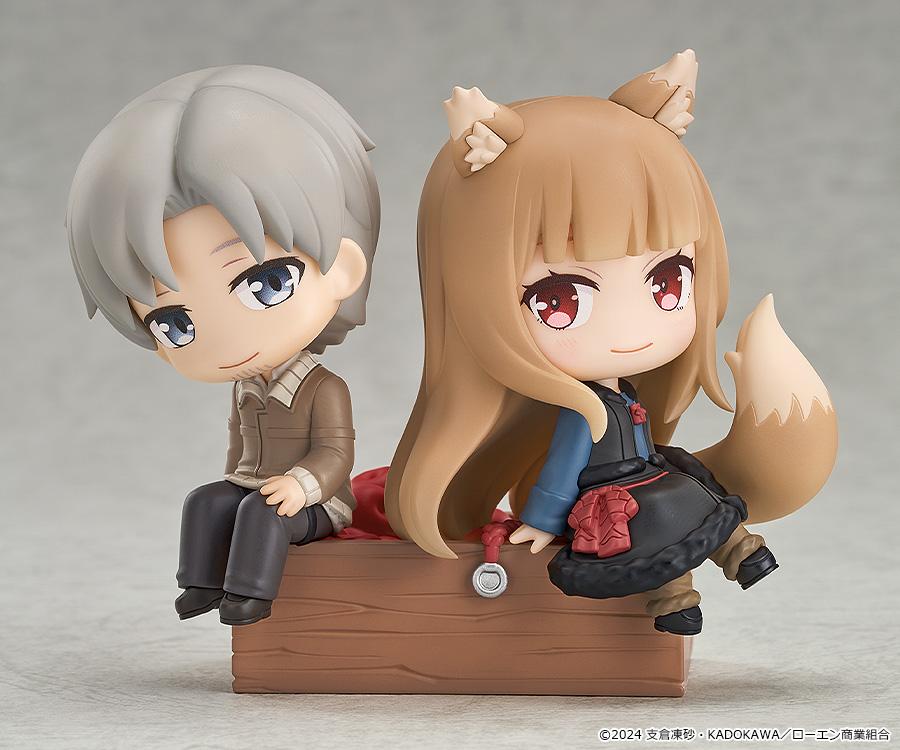 Spice and Wolf: Merchant Meets the Wise Wolf - Mini Memory Lawrence & Holo Figures