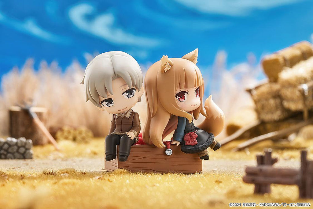 Spice and Wolf: Merchant Meets the Wise Wolf - Mini Memory Lawrence & Holo Figures