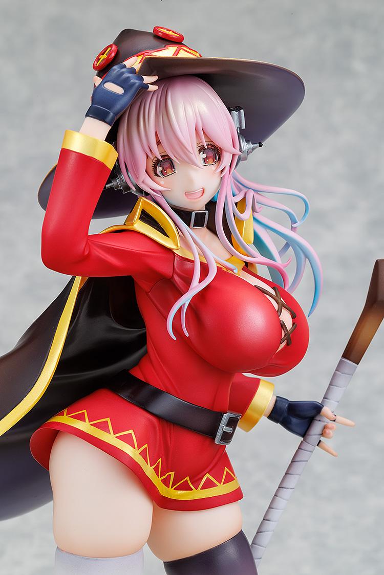 Super Sonico x KONOSUBA KDColle (Megumin Collaboration ver.) 1/7 Scale Figure
