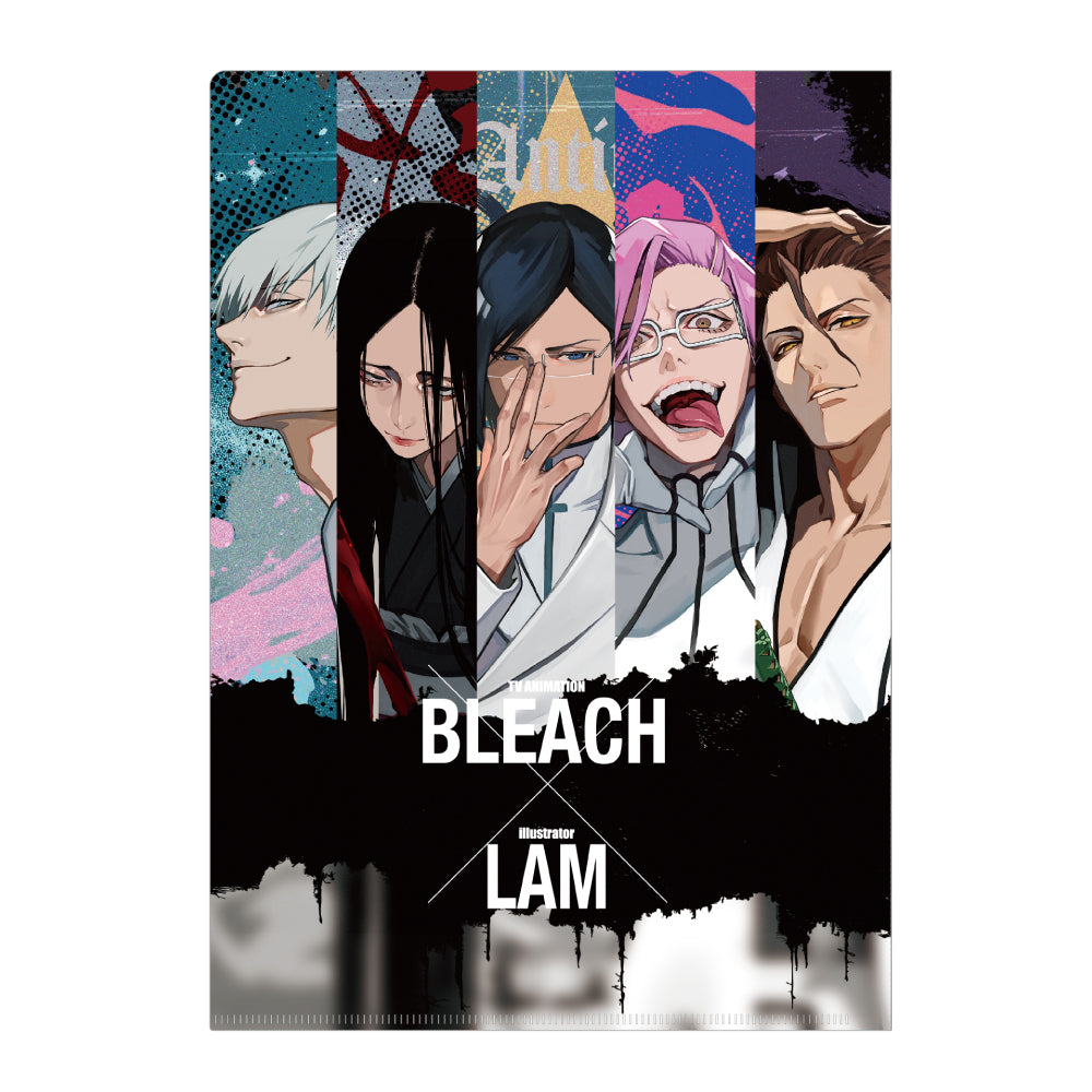 BLEACH x LAM -SOUL ART SHOWCASE- Clear File (6 variants)