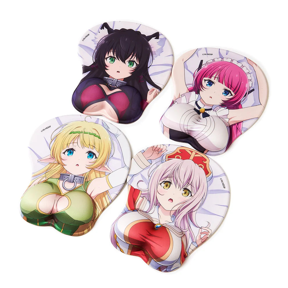 How Not to Summon a Demon Lord Slave Magic Ω Original Illustration 3D Mousepad Rem