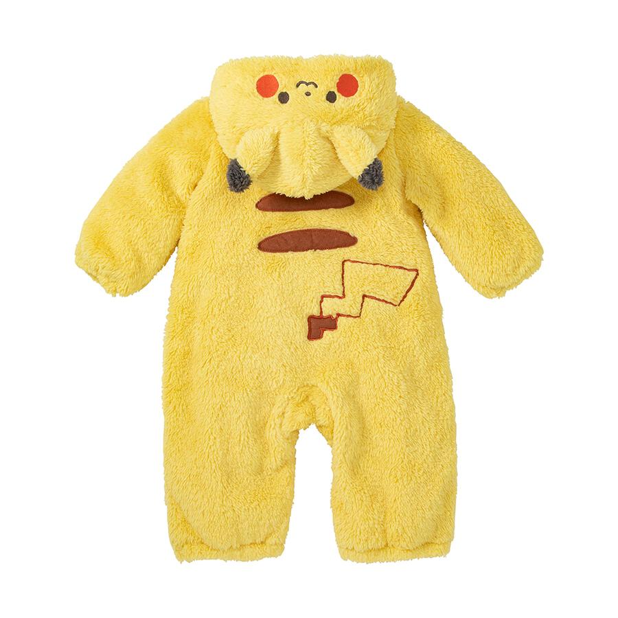 Monpoke Pikachu Long Sleeve Romper
