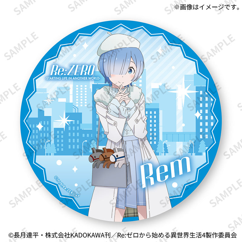 Re:ZERO Starting Life in Another World TOPPA!!! BASE Hologram Big Can Badge (3 types)