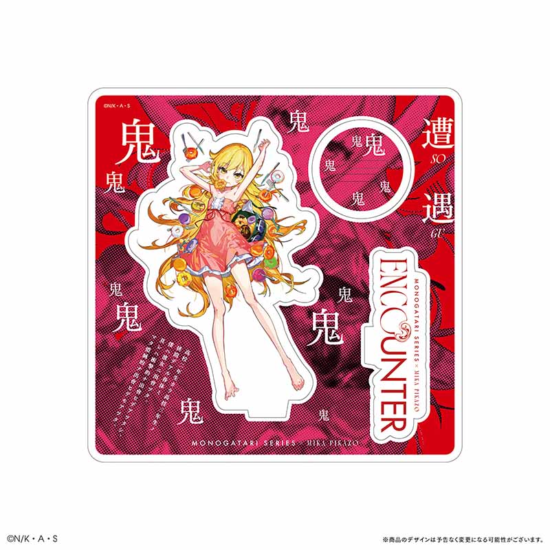 Monogatari Series x Mika Pikazo ENCOUNTER  Acrylic stand