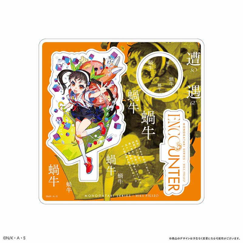 Monogatari Series x Mika Pikazo ENCOUNTER  Acrylic stand