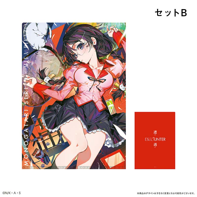 Monogatari Series x Mika Pikazo ENCOUNTER Clear File Set