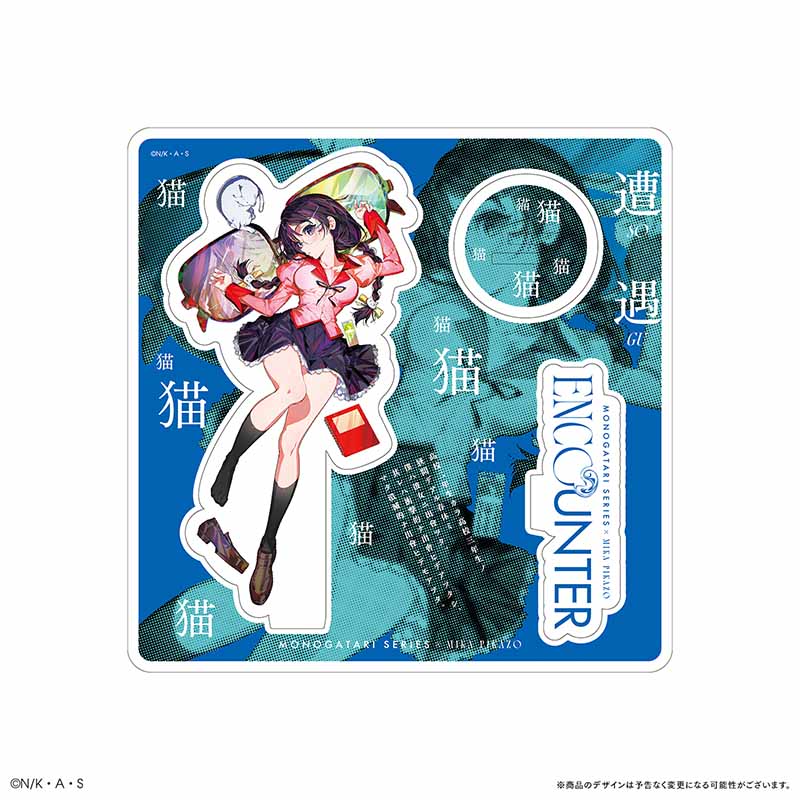 Monogatari Series x Mika Pikazo ENCOUNTER  Acrylic stand