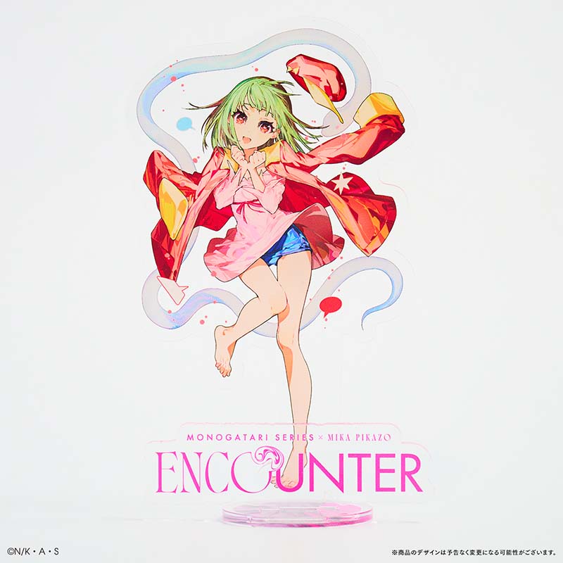 Monogatari Series x Mika Pikazo ENCOUNTER  Acrylic stand
