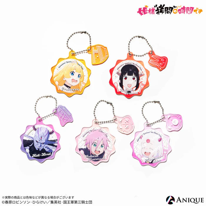'Tis Time for "Torture," Princess TV Anime Trading Acrylic Keychain (5 types ⁄ blind)