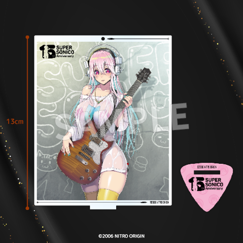 Super Sonico Debut 15th Anniversary Little Devil Sonico Acrylic Stand C