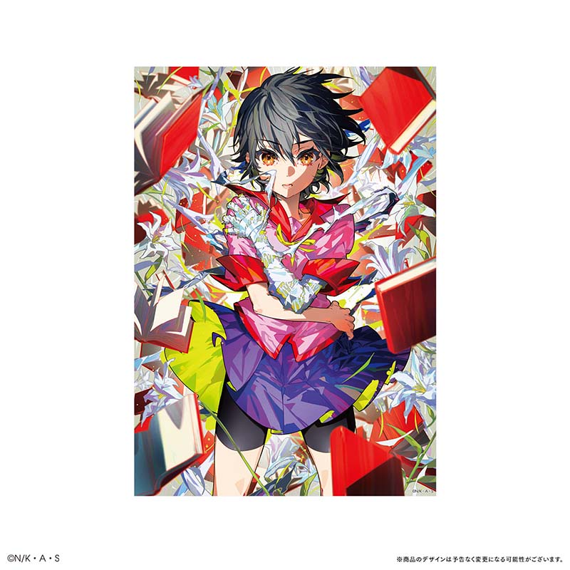 Monogatari Series x Mika Pikazo ENCOUNTER Reproduction Original Acrylic Art B4 (autographed by Mika Pikazo)