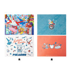Pokémon Center Fukuoka R Set of 2 A4 Clear Files