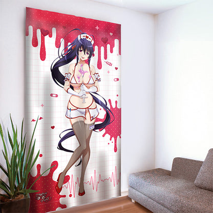 High School DxD HERO Original Curtain (Akeno Himejima/White Nurse)