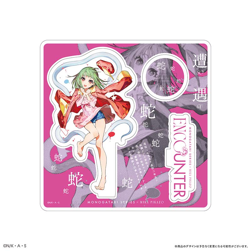 Monogatari Series x Mika Pikazo ENCOUNTER  Acrylic stand
