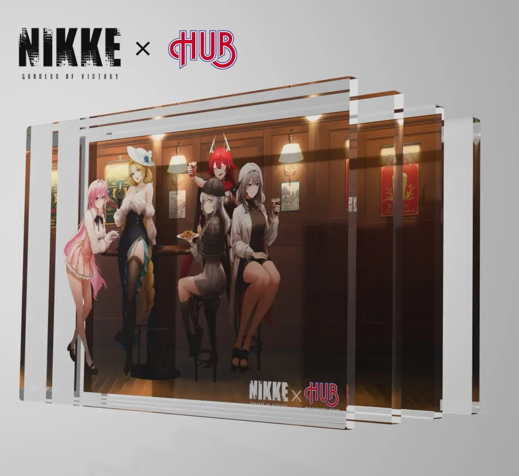 Goddess of Victory: Nikke x British Pub HUB Acrylic Lamination