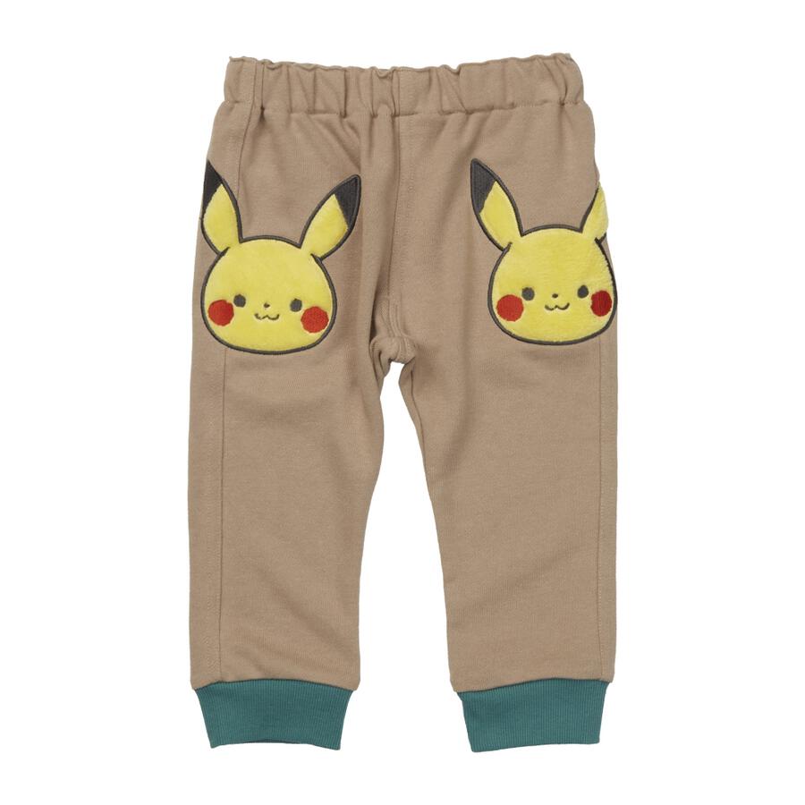 Monpoke Long Pants Fleece with Boa Appliqué 100cm