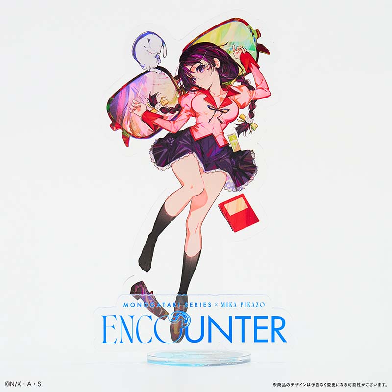 Monogatari Series x Mika Pikazo ENCOUNTER  Acrylic stand